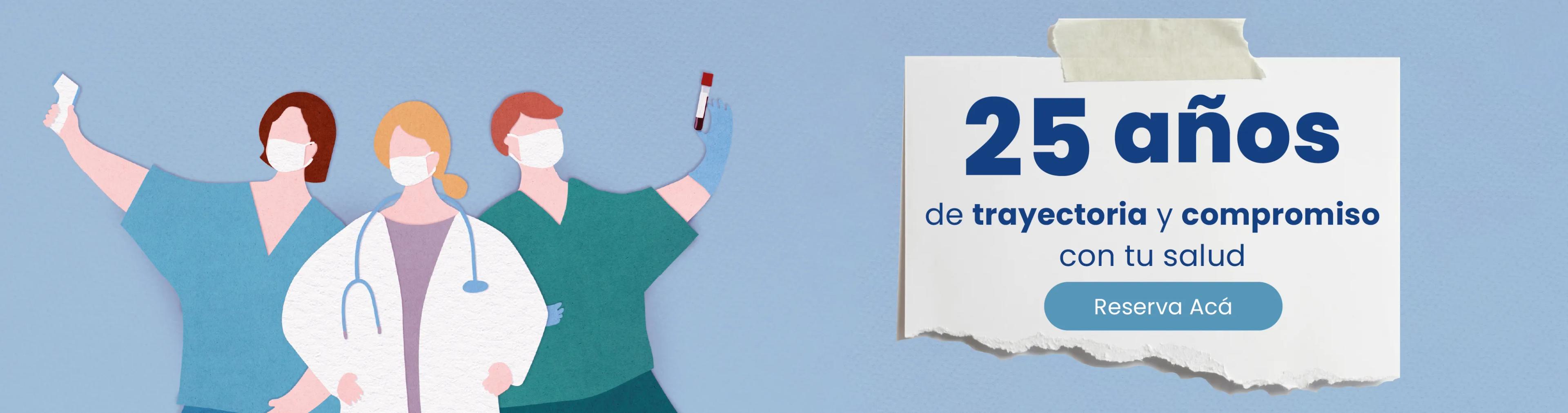 25 años centro medico