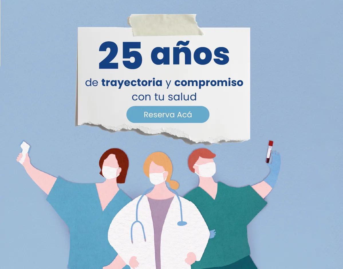 25 años centro médico